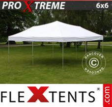 Reklamtält FleXtents Xtreme 6x6m Vit